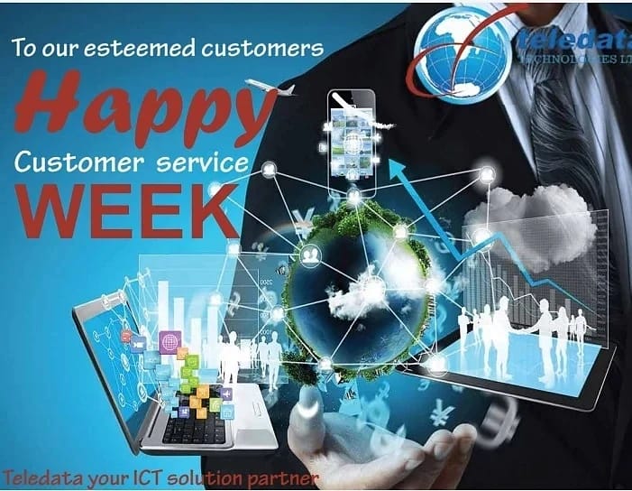 TeledataKE's tweet photo. Happy customer service week to all our esteemed customers. we say thank you #CustomerServiceWeek2021 https://t.co/xOLuTHVnLC