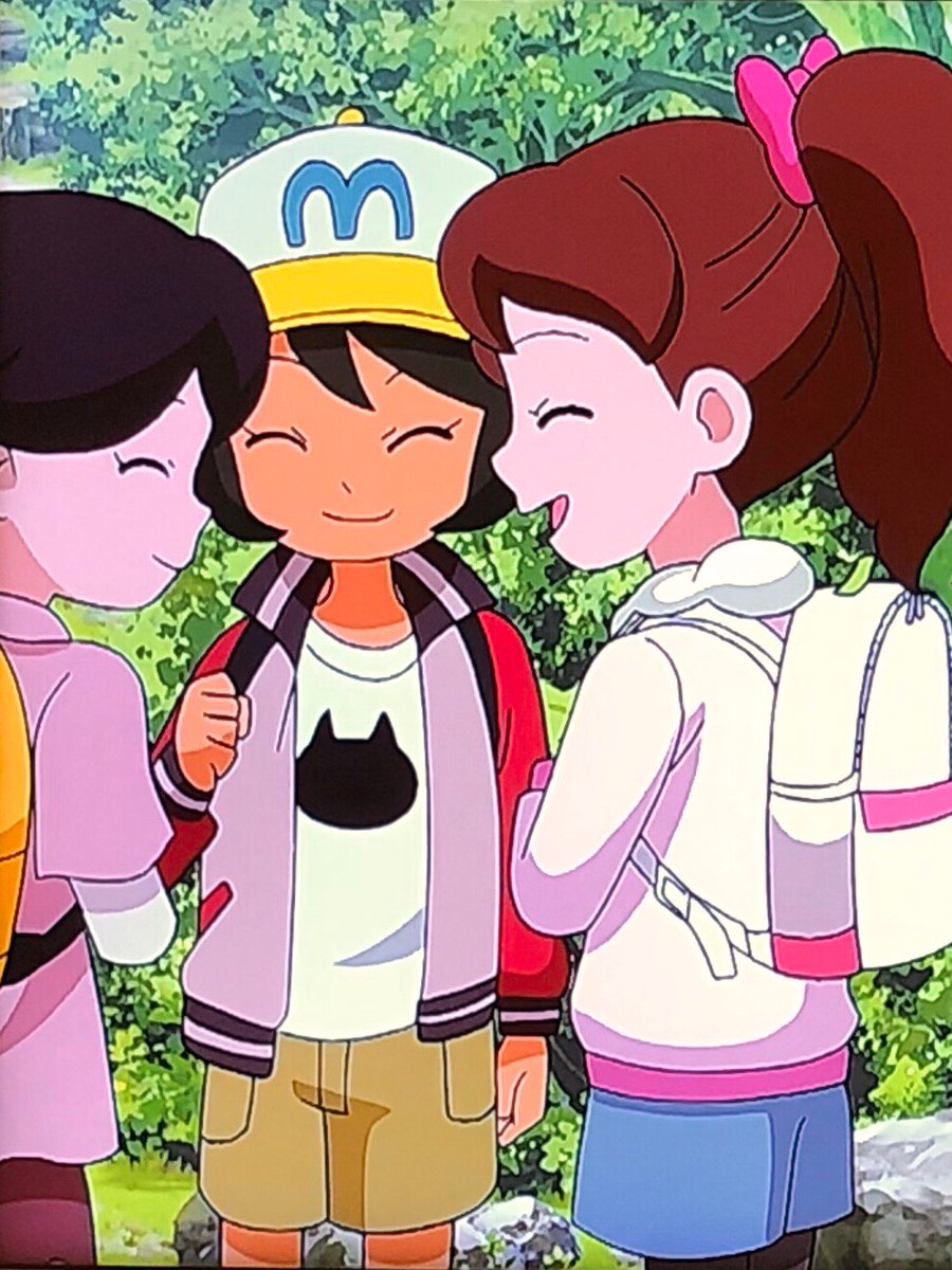 フミちゃんミカちゃんサトちゃん‼︎🙏💖💖 #妖怪ウォッチ