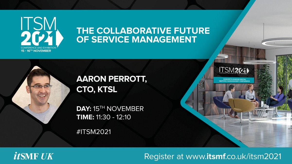 As the countdown to our ITSM2021 Virtual Conference next month continues, today we focus on the third set of presentations on day 1! Still time to register, visit itsmf.co.uk/itsm2021/ for the full agenda and further details. #itsm2021 #itsmfuk #itsm