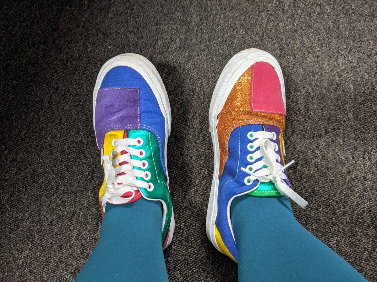 It's 'Wear Your Colours With Pride Day' at <a href="/Greenfaulds_HS/">Greenfaulds HS</a> to raise money to help the LGBT+ committee achieve chartered status for the school!