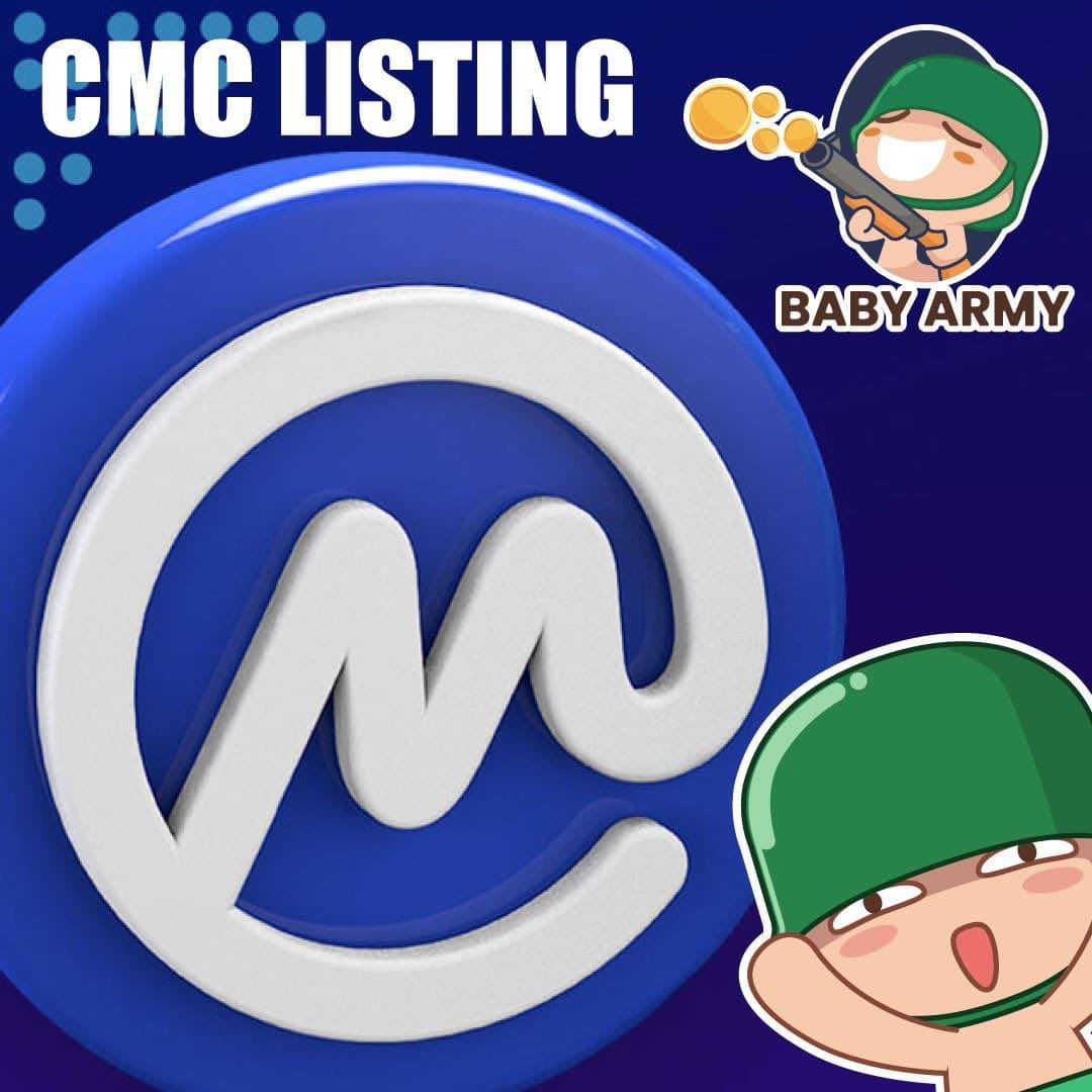 YES , You Heard It Right💪🏻🔥🚀🍾

🔥CMC IS LIVE NOW 🔥

coinmarketcap.com/currencies/bab…

Despite rocky start, the DEVS delivers with no problem! 

This is just the beginning of more great things .. So Stay Tuned !!

#BabyARMY #BARMY #coinmarketcap #CoinGecko #ToTheMoon #cryptotwitter