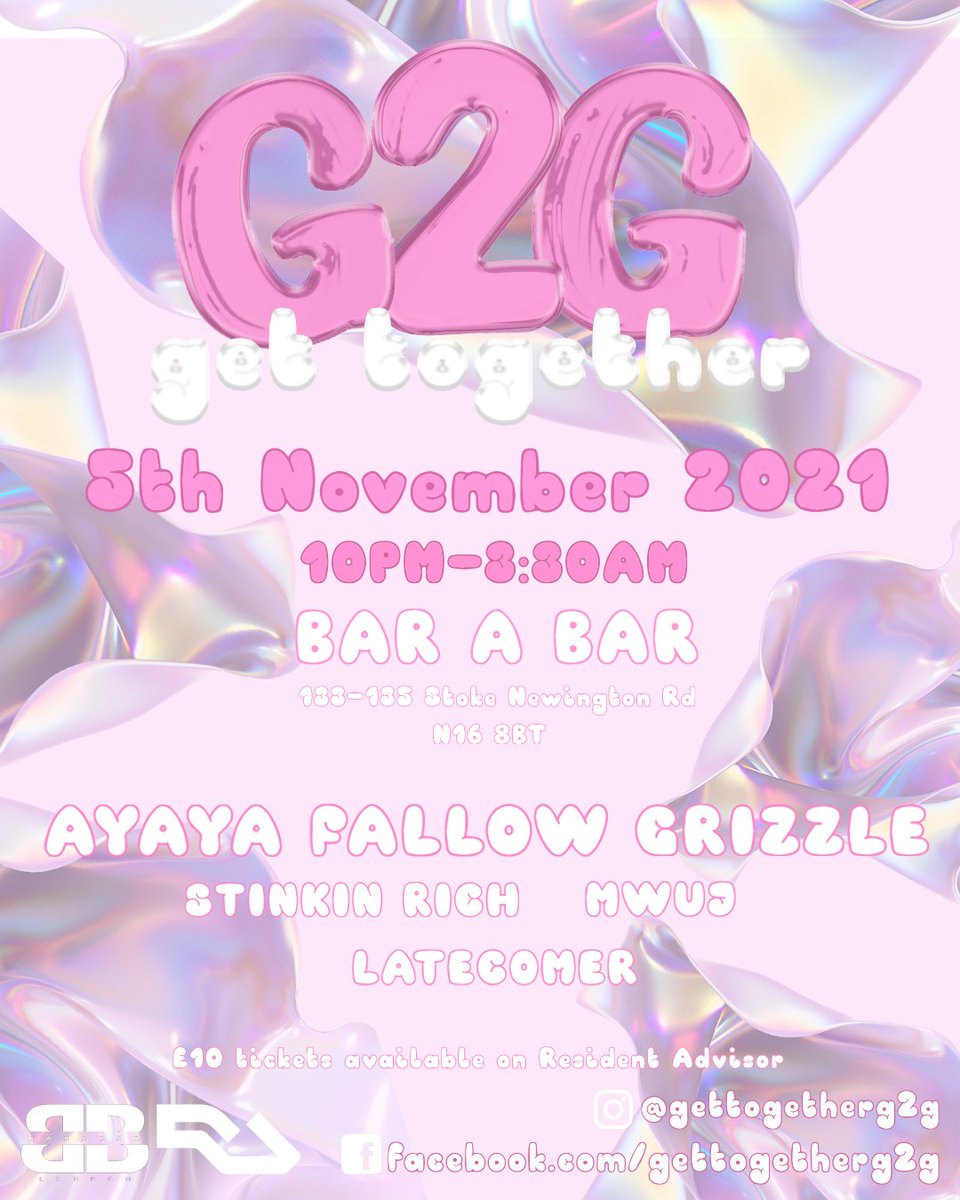 Only right that it's a family and friends affair for our first event back! 5th November - it's gonna be a party
 
<a href="/fallow2chalice/">Fallow</a> @grizzledj <a href="/ayaya_dj/">AYAYA</a> <a href="/rich_rose21/">Rich Rose</a> @hollybaz_ 

TICKETS: ra.co/events/1467001