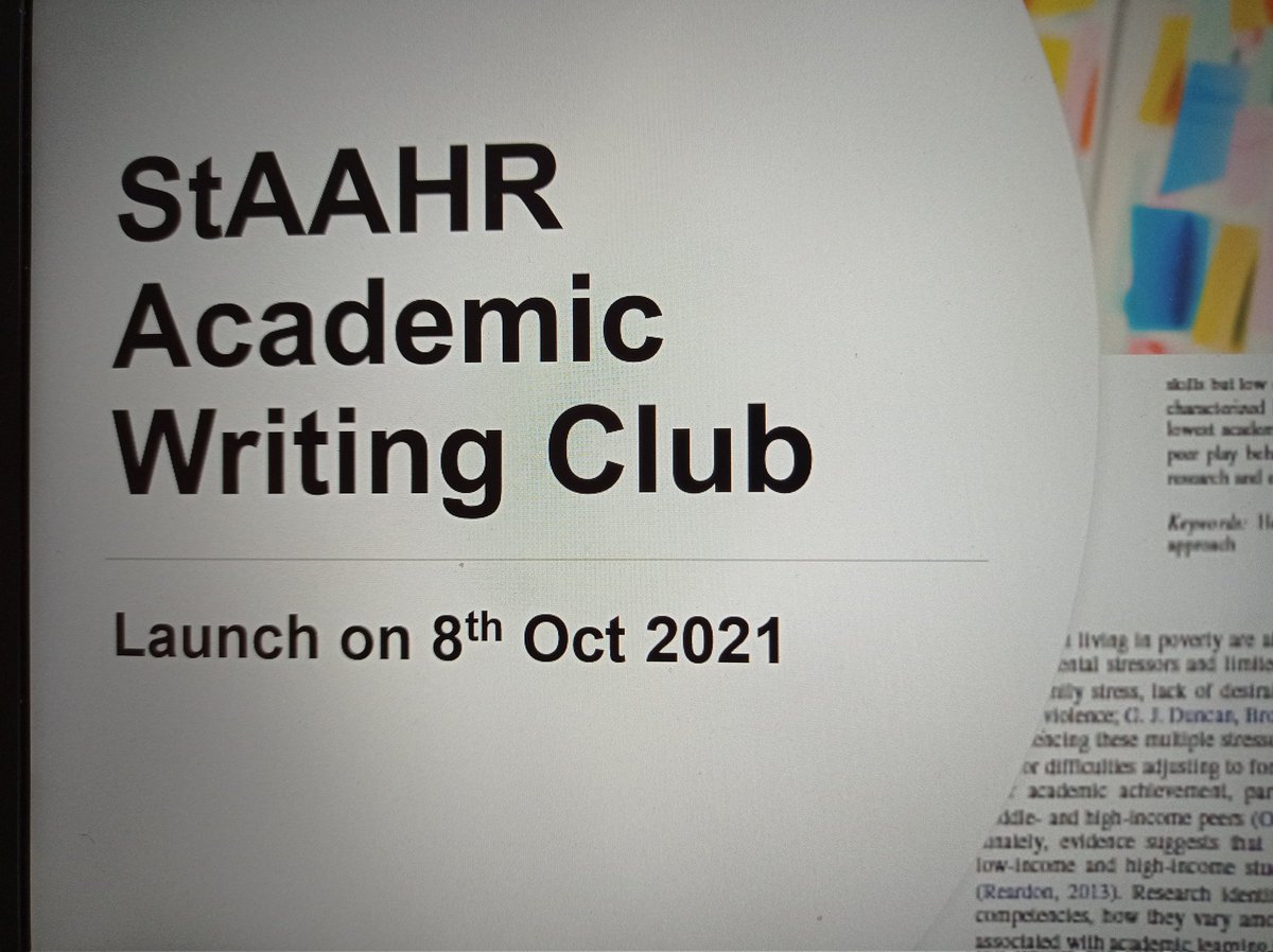 Earlier today, we launched our academic writing club that brings together a team of researchers from different disciplines across the globe @univofstandrews, @Infection_StAnd @KEMRI_Kenya @SabiitiwWilber @kkeenanstA @Jb_Atwech @brucekirenga @GeoPopHealthStA