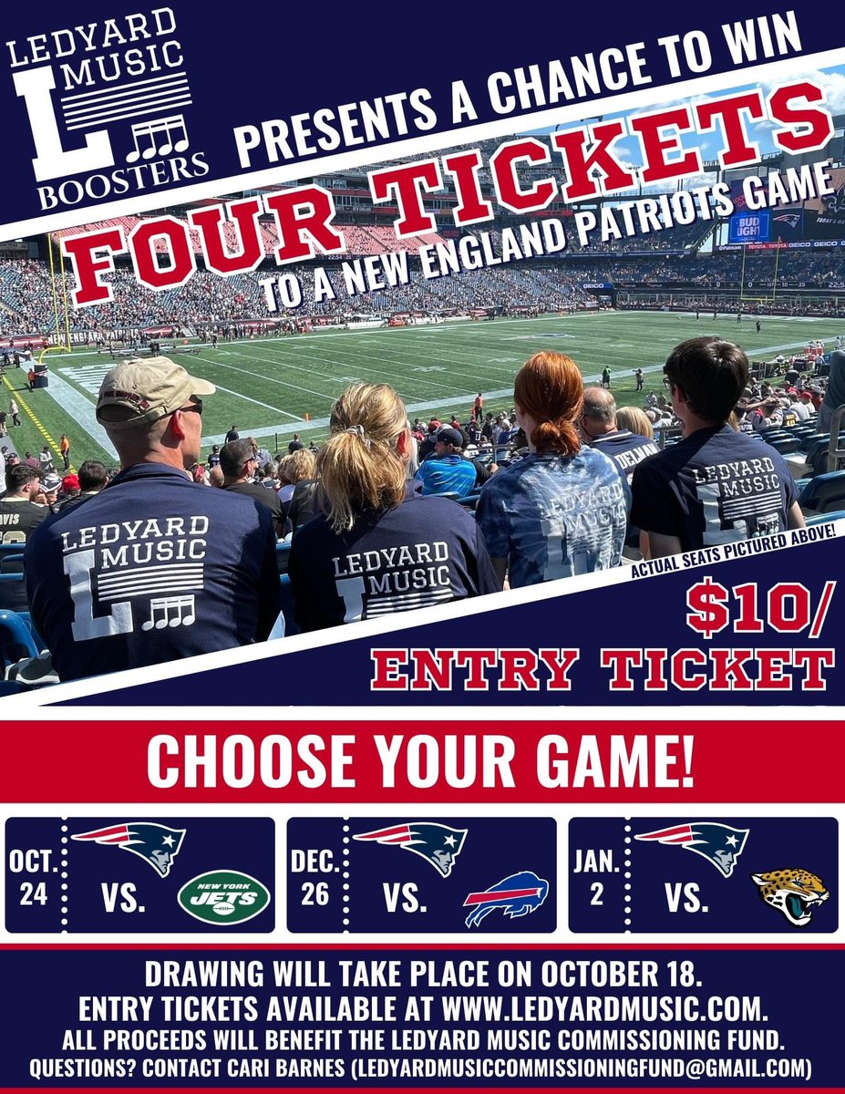 croweslp's tweet photo. Which game would you choose?! Family pack of FOUR tickets go to the winner!

Purchase your tickets for a chance to win at https://t.co/ag3Jw0cEFf or contact me for paper tickets! 

Drawing is October 18. $10/tickets.
#whyLedyardMusic https://t.co/A6TNb53wd5