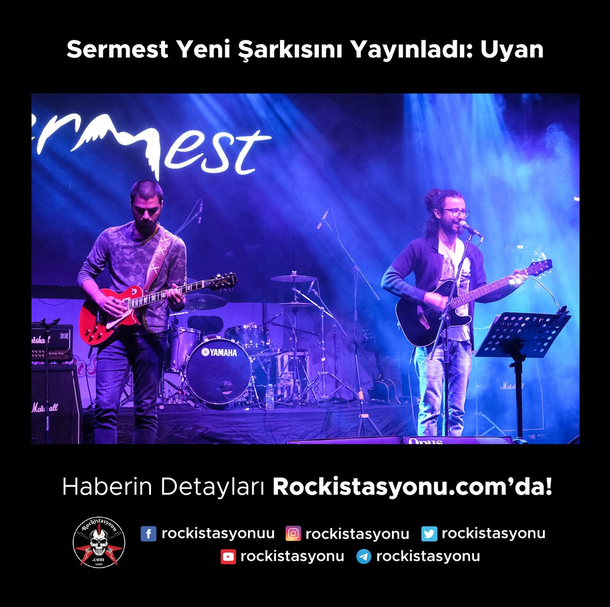 rockistasyonu's tweet photo. Sermest Yeni Şarkısını Yayınladı: Uyan @SermestOfficial
https://t.co/nH0dIBXOaM https://t.co/glqkalWoco