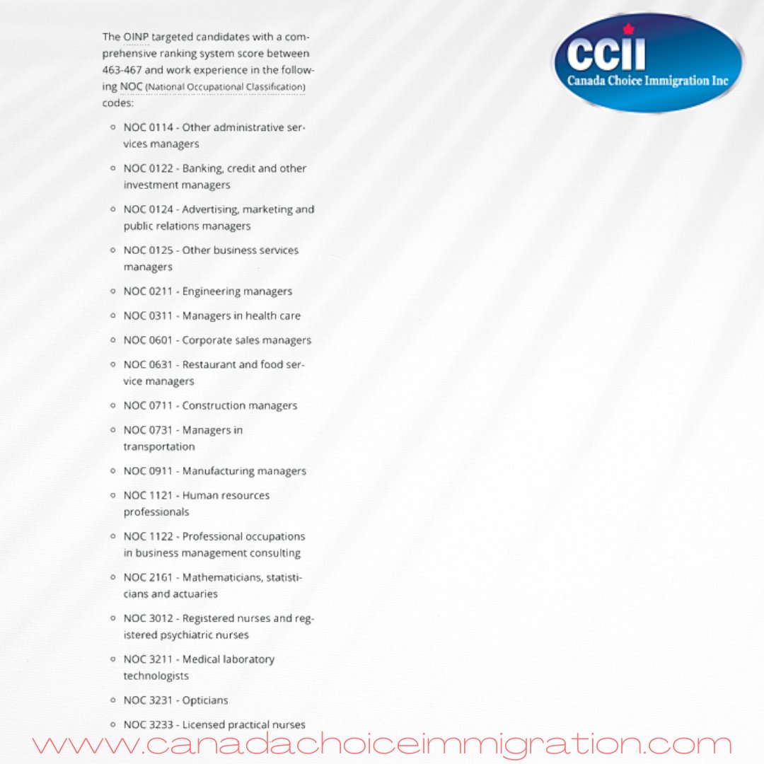 canadachoice1's tweet photo. The Ontario Immigrant Nominee Program (OINP) issued notifications of interest to candidates who may qualify for Ontario’s Express Entry Human Capital Priorities (HCP) stream. https://t.co/WnkjgUGRTp