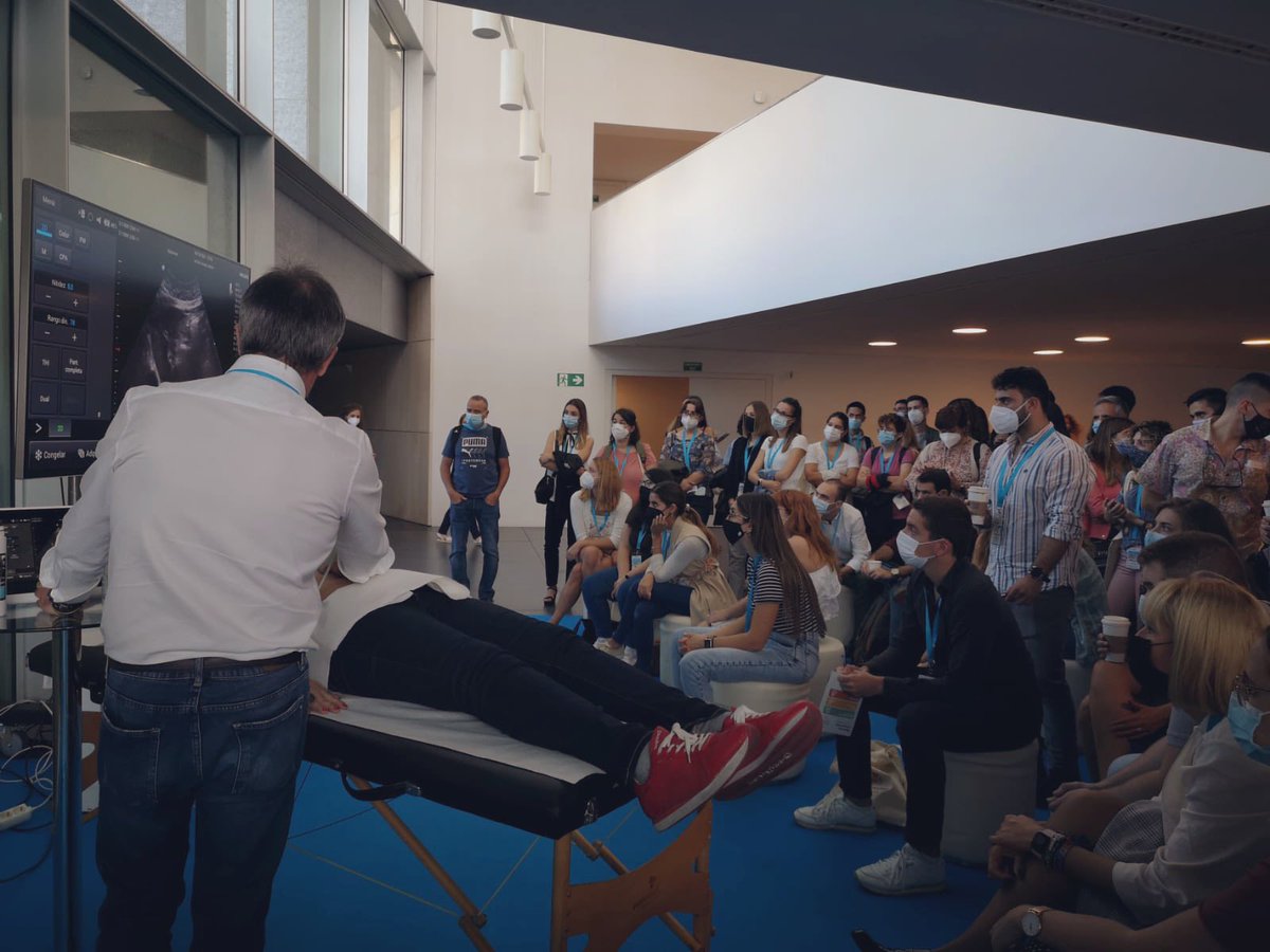 En el estand de la <a href="/semfyc/">semFYC</a> es la hora de la Ecografía con <a href="/EcosemfyC/">EcosemFYC</a> 

🔵
#ECOsemFYC
#Yomédicodefamilia