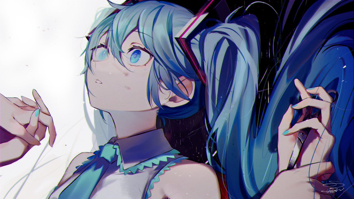 初音ミク「イラストを担当いたしました✂︎
DECO*27 - モザイクロール (Reloa」|八三のイラスト