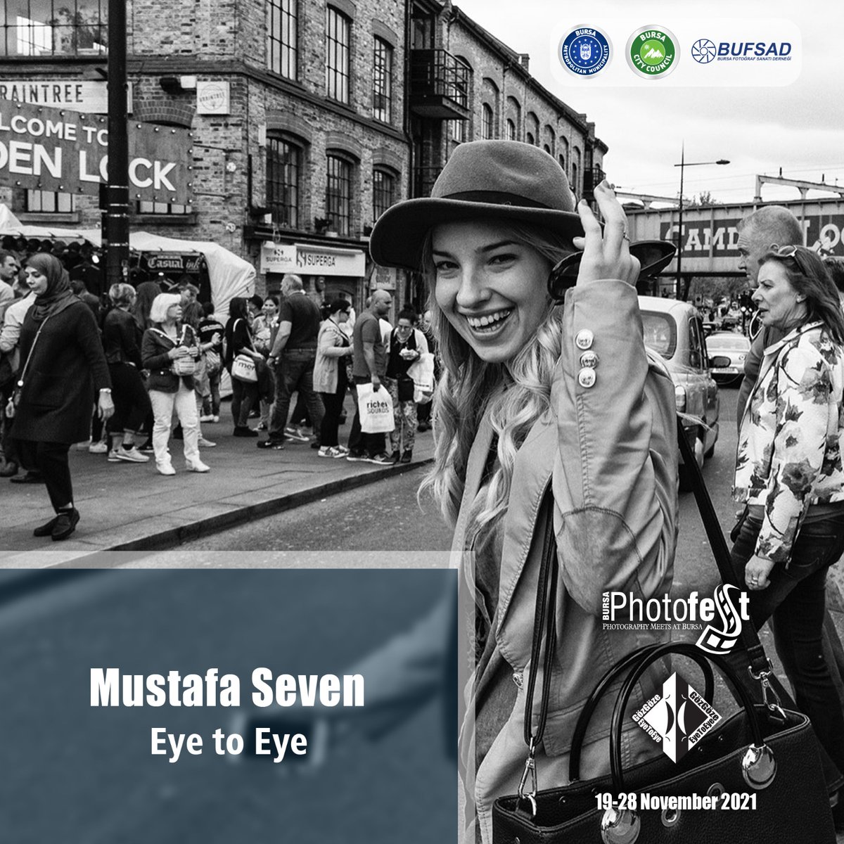 BursaFotoFest's tweet photo. Mustafa Seven in #BursaPhotoFest2021 with ‘Eye To Eye’ exhibition. #MustafaSeven #EyeToEye
—————————————————
#BursaPhotoFest #photofest2021 #photography #photographyfestival #photo #bursa https://t.co/1u9Ay43PNO
