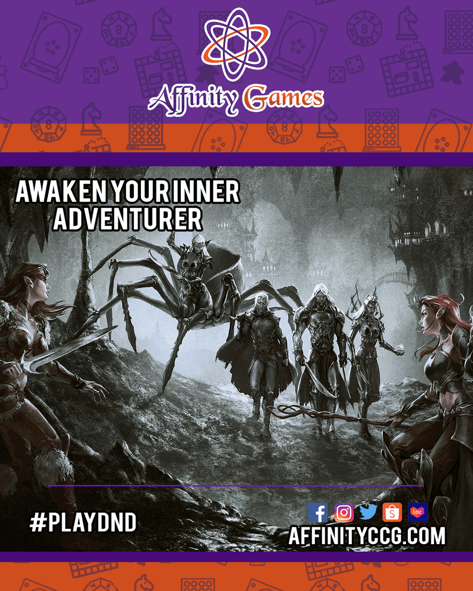 affinityccg's tweet photo. Dungeons & Dragons: Adventures in Forgotten Realms Sale!
Order here!
Website
MTG X DND
https://t.co/5qsgIROOY0
DND
https://t.co/NFST119Z4k
#DungeonsNDragons #MTGDND #AffinityCCG #AffinityGames #DND https://t.co/DQNczfg1YU