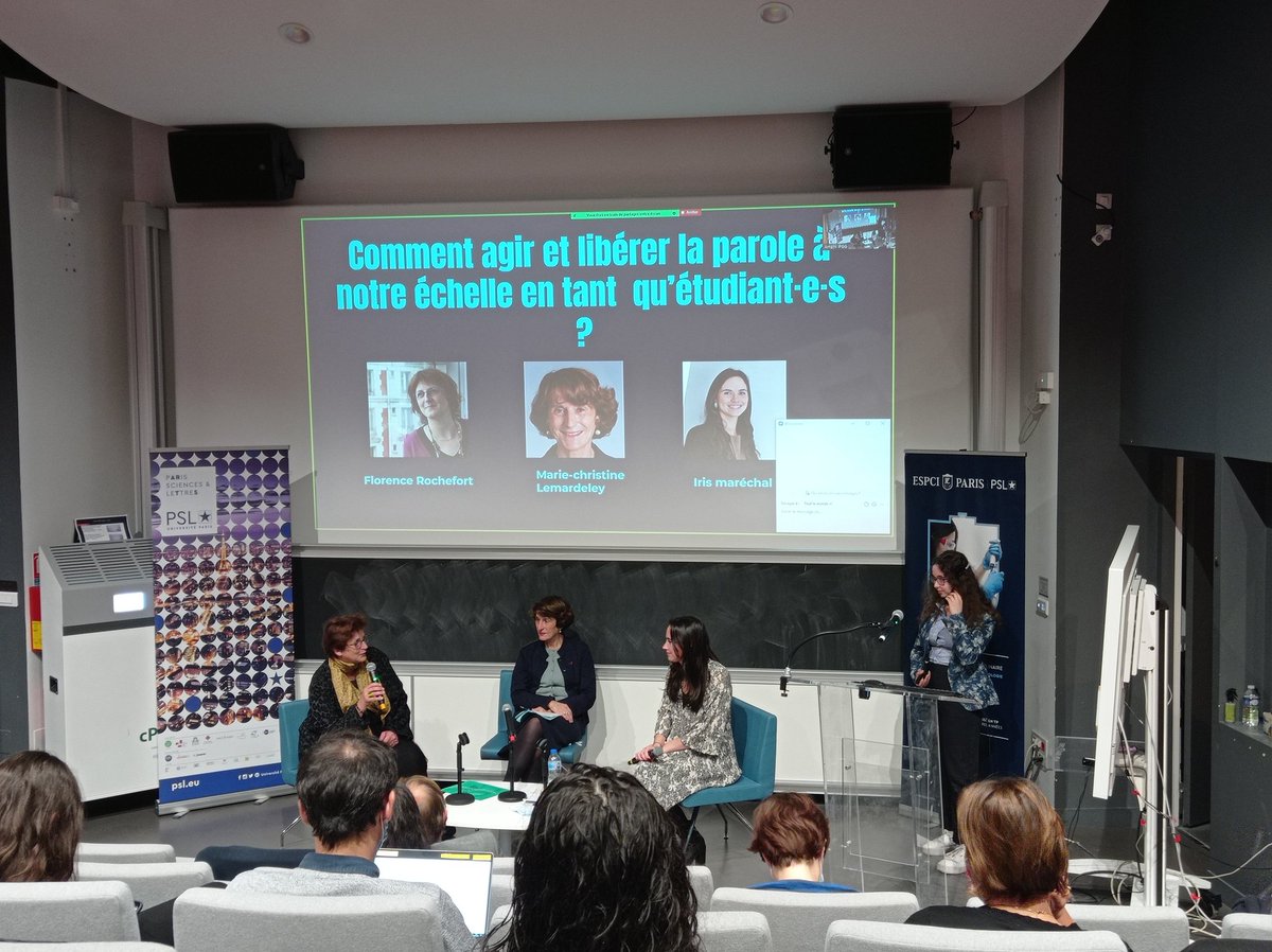 J'étais présent hier pour <a href="/ANEMF/">ANEMF</a>, à la table ronde de @OVsses et <a href="/mieparis/">Mie</a> !
Un temps d'échange sur la libération de la parole sur les #VSS dans l'enseignement supérieur !
Un grand merci à tous les organisateurs et participants 👏
Hâte de participer aux prochaines discussions ✅