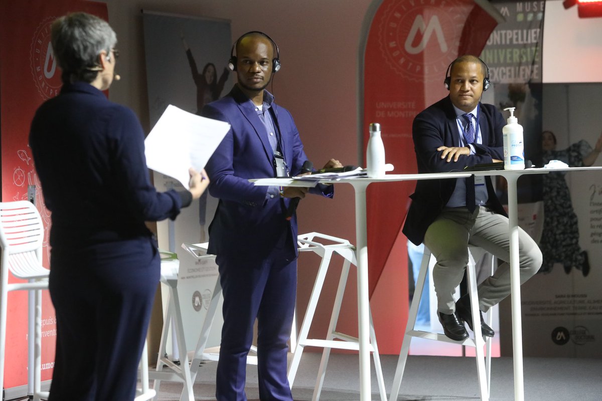 umontpellier's tweet photo. Nouveau Sommet @AfriqueFrance : place désormais aux acteurs de l’innovation avec des interventions autour des questions notamment liées à l’agroecologie et aux technologies pour nourrir soigner protéger @IsiteMUSE @SATTAXLR #MontpellierGlobalDays https://t.co/tMjdWWm4hq