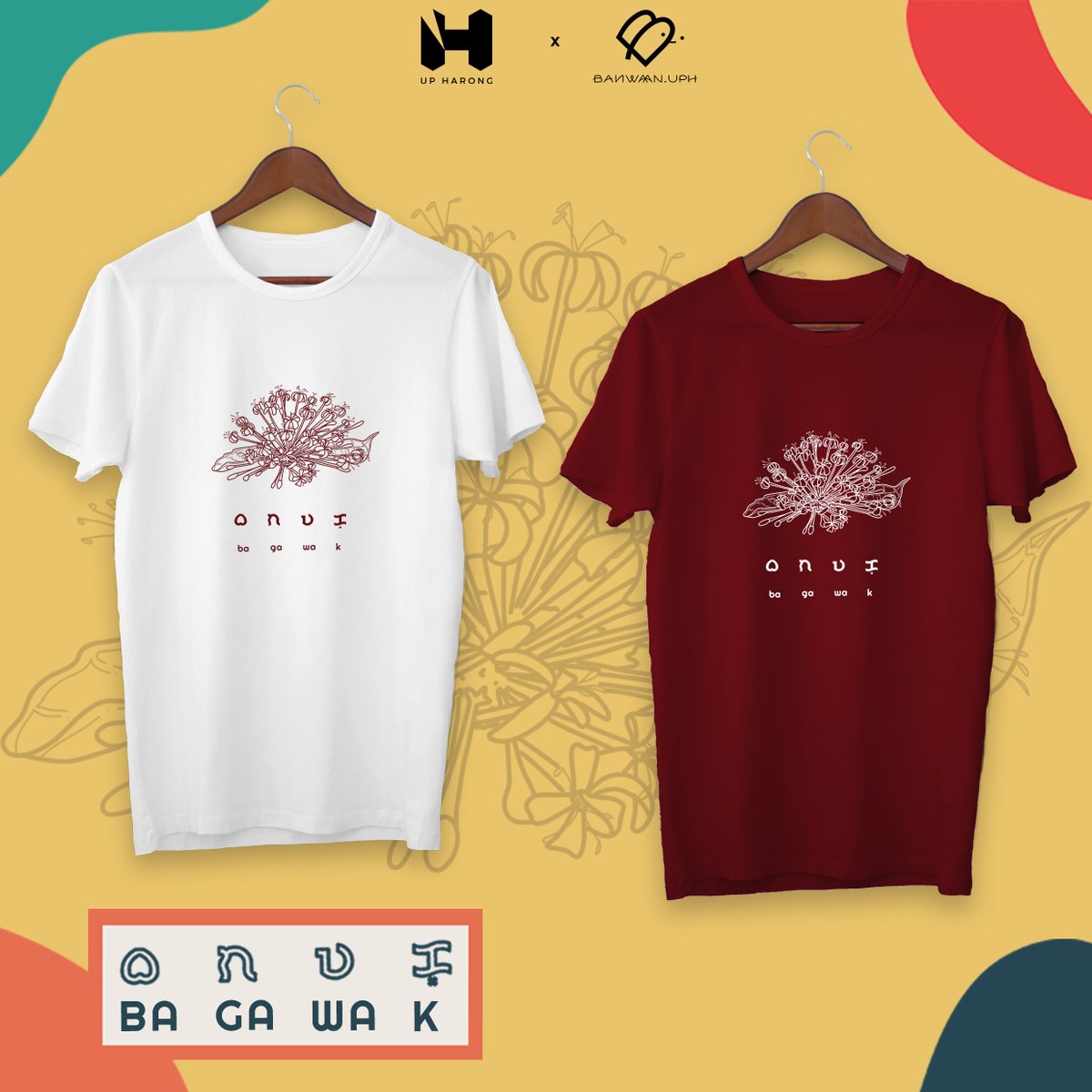 upharong's tweet photo. Each flower illustrated on a shirt for only PHP249 and on a tote bag for only PHP199!  

Flowers are prettier in bundles 💐, and our flora collection is no exception! 
Bundle 1: 1 SHIRT + 1 TOTE BAG for PHP415
Bundle 2: 2 SHIRTS + 1 TOTE BAG for PHP650 https://t.co/G2ognZnlVa
