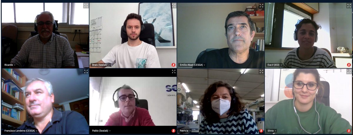 ProyectoGEOCAP's tweet image. Ayer tuvo lugar la tercera reunión se seguimiento del @ProyectoGEOCAP, gracias por la asistencia. Todo sigue su curso.@FBiodiversidad #ProgramaPleamar @CESGA_ @IEOVigo @EvaUve @flv_cesga @SealabSolutions