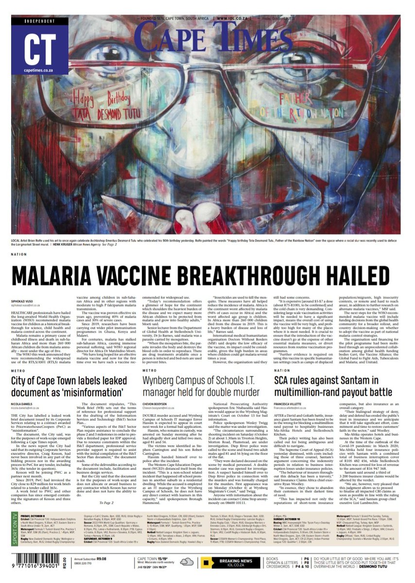 What a win for Africa! Viva <a href="/WHO/">World Health Organization (WHO)</a>