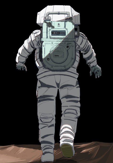 「astronaut from behind」 illustration images(Latest)