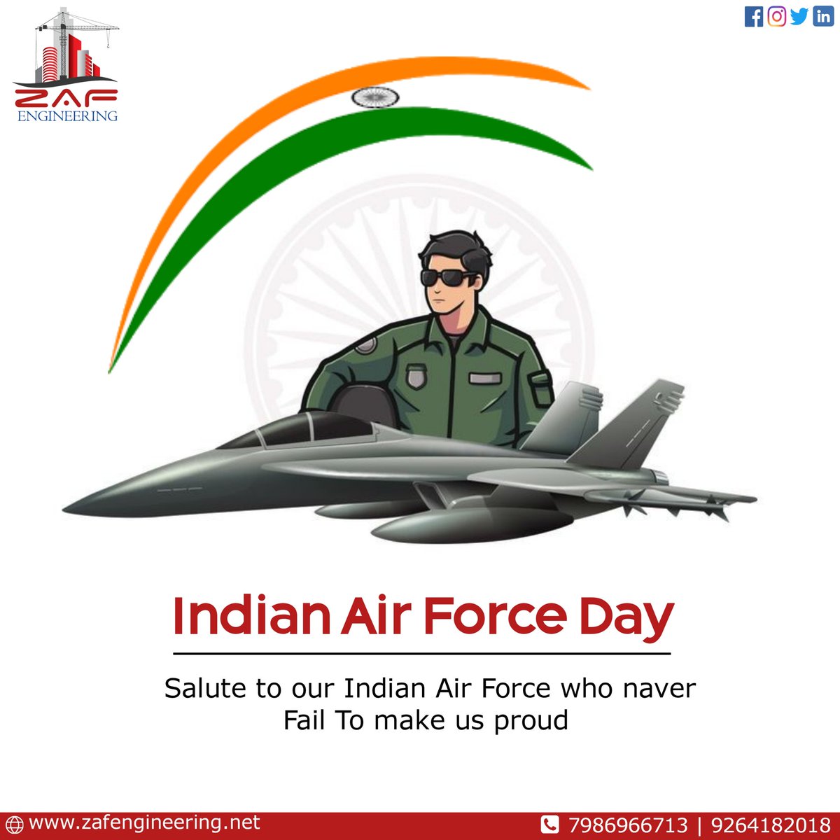 zaf_engineering's tweet photo. Enjoy this freedom but never forget the sacrifices of freedom fighters. Happy Indian Air Force Day!

#IndianAirForce #IndianAirForceDay https://t.co/IQU4Xq3ZsX