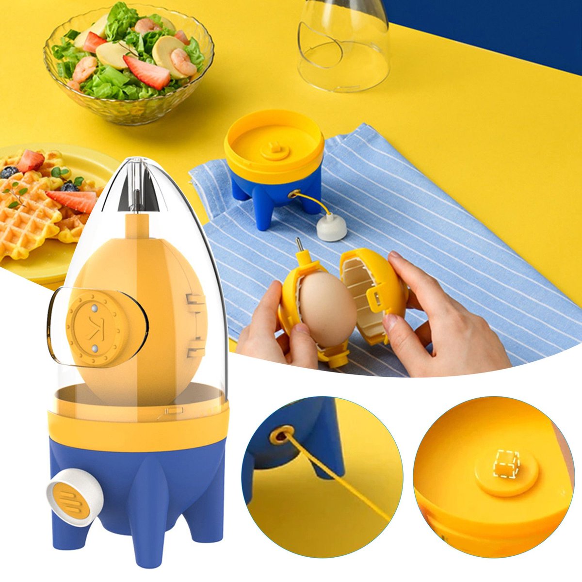 ForeFood1's tweet photo. 🍳Manual Egg Puller Scrambler Household Mixer Kitchen Tool🍳

☑️ Make eggs in minutes
☑️ Cook eggs without any effort
☑️ Cook eggs in a few minutes with no effort

#forefood #foodmagazine #allaboutfood 
#foodblogger #kitchenwares #onlineshopping 
https://t.co/1QYgen1DCn https://t.co/DNl81MTBr6