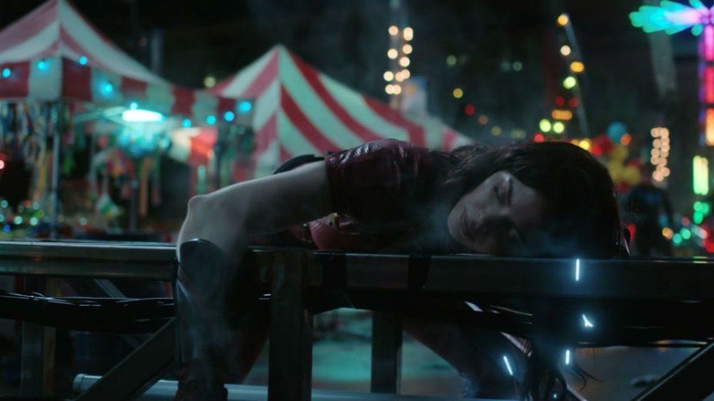 profursure's tweet photo. Nightwing being shot by a random street kid is giving the same energy as Donna dying from being executed. #DCTitans https://t.co/YhjOaNTsG0