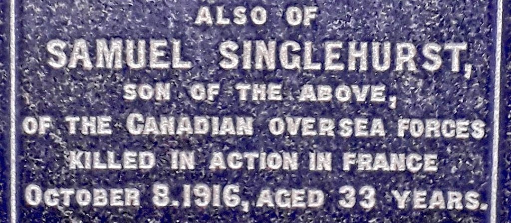 InscriptionsWw1's tweet photo. #RememberedHere
Samuel Singlehurst Thompson
Killed in action 8 October 1916 #France
Aged 33
#CanadianInfantry (Canadian Overseas Forces)
#NottinghamRoadCemetery #Derby
#WW1 #LestWeForget
Online records via https://t.co/bqGED9NUc6 https://t.co/ofQSo63teF