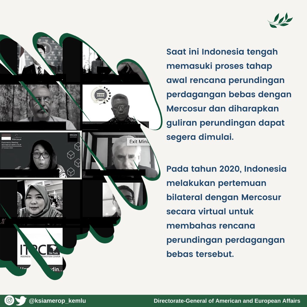 Lalu, sudah sampai tahap mana sih hubungan Mercosur dengan Indonesia?
Simak penjelasan kami dalam postingan berikut!
#IndonesiaUntukDunia #IniDiplomasi #RintisKemajuan