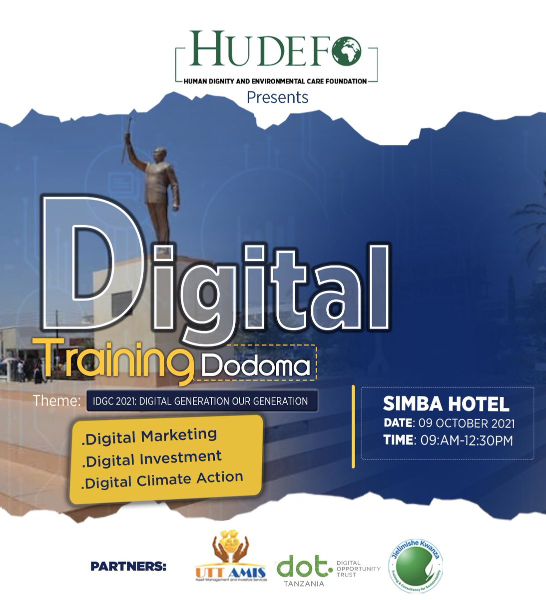 HUDEFO's tweet photo. .
β "We complain that learners want to be spoon-fed, but then we won't let them hold the spoon." β Jane Bozarth
Time is now lets go digital together .
#digitalskills4women #digitalclimateaction
#digitalmarketing
@DOTTanzania @mbumita @ZainaFoundation @hmtanzania1 @FazalIssaAbdul https://t.co/ITvVS5e1U5