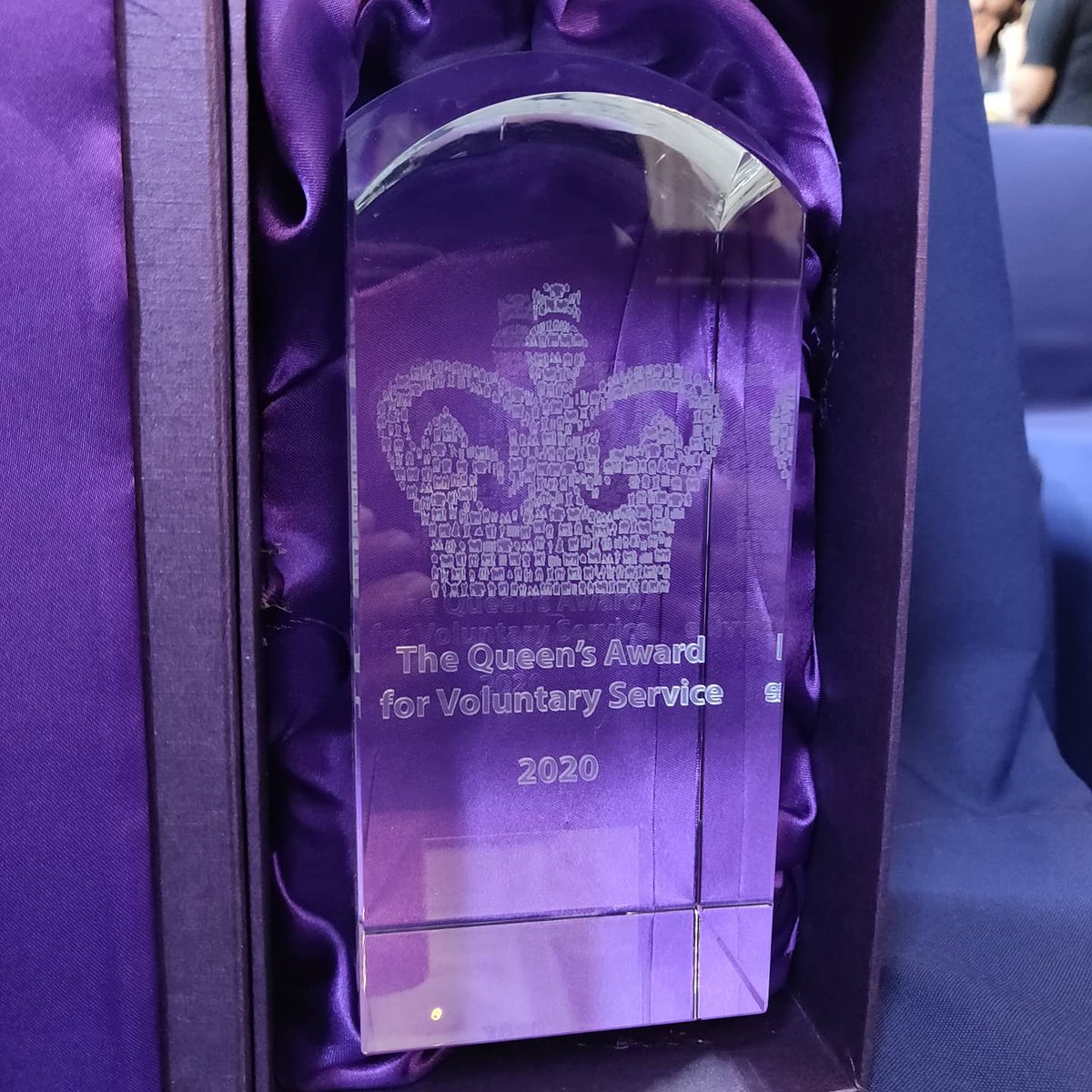 progresstheatre's tweet photo. Yesterday we were honoured to receive the Queen's Award for Voluntary Service 🎖️ We had to wait a whole extra year  to receive it due to lock downs, but worth the wait 💕 May we continue to serve our community for many more years to come!

#QAVS #QAVS2020 https://t.co/SpWPpz9HkH
