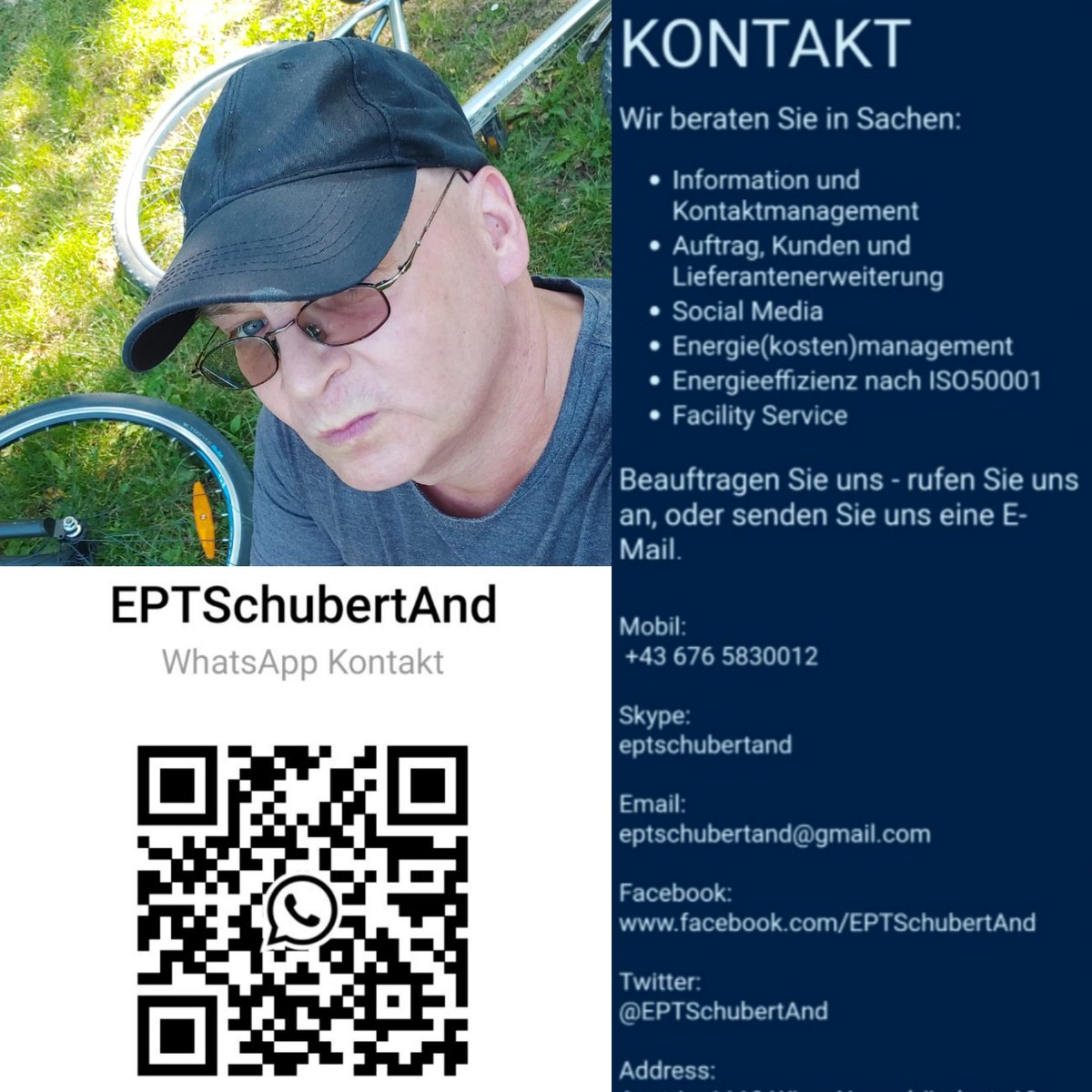 EPTSchubertAnd's tweet photo. PROMOTION🎡RAD II von @EPTSchubertAnd 
on➡ #SocialMedia 
#Wien #Österreich
#vienna #Klimawandel☀️#EPTProjects2021

💡#EPTforProjects💡
🎙#EPTforPromoting🎙
🔋#EPTforAutark🔋
🌞#EPTWeather🌞

📣#EPTSchubertAnd📣
Auch ➡️Google Maps 
https://t.co/CHTEmJcEcu https://t.co/CESKqWgSs0 https://t.co/4B7UQh2hoO