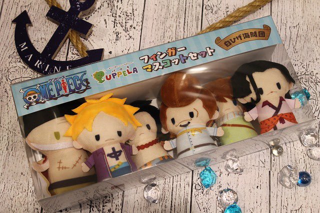 ONEPIECE フィンガーマスコット セット 白ひげ海賊団｜コミック・アニメ
