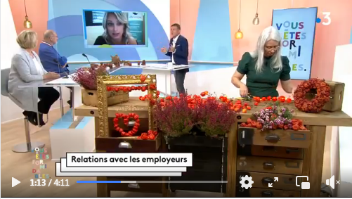 FTravail_BFC's tweet photo. Améliorer sa visibilité, s'informer sur les aides pour embaucher, organiser des sessions de recrutement et de découverte métiers... Pauline nous explique l'essentiel de l'accompagnement de @pole_emploi dédié aux entreprise, en 4 mn ! 🎥 https://t.co/TVugCSZuyr
#OnEstLàPourVous https://t.co/HkXJKnunI2