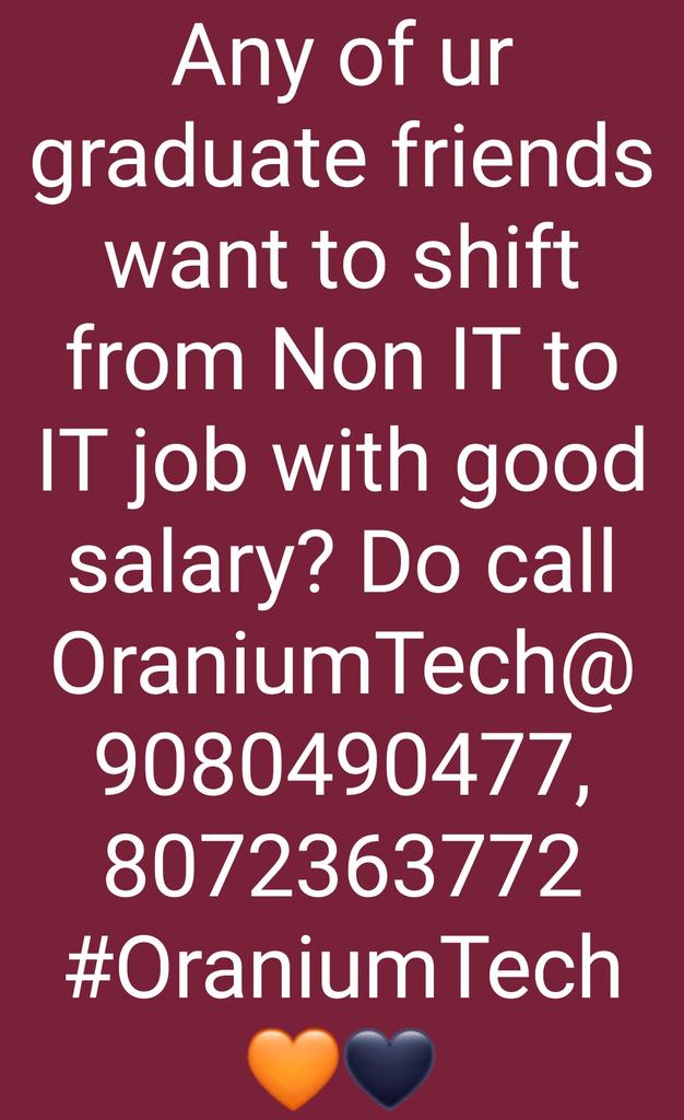 SaraVellore's tweet image. #OraniumTech 🧡🖤