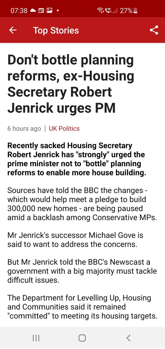 Interesting "new' government department mentioned at the bottom of this BBC Article.
"Department for Levelling Up, Housing and Communities".
If only they would "level up"!!
#shoddyjournalism
<a href="/BBCPolitics/">BBC Politics</a> <a href="/BBCNews/">BBC News (UK)</a> <a href="/BBC/">BBC</a>