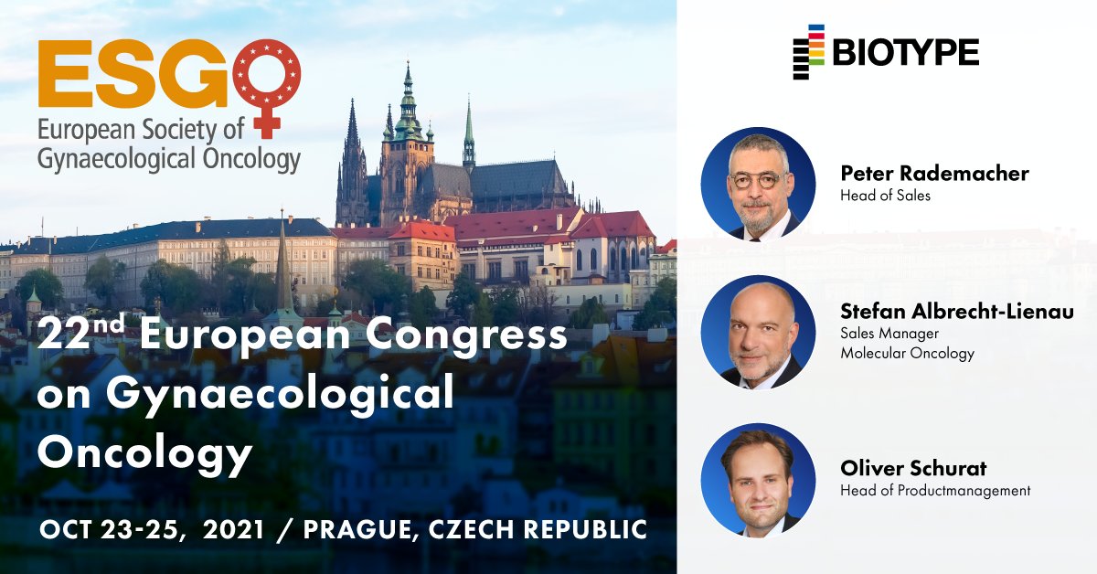 BiotypeDx's tweet photo. Biotype GmbH attends โESGO 2021โ.
Biotype will be attending the โ22nd European Congress on Gynecological Oncologyโ which will be held from 23rd till 25th of October 2021 in Prague:
https://t.co/4f7AEAWqcT
#ESGO2021 #oncology #moleculardiagnostics #Modaplex https://t.co/sIo7AccTGb