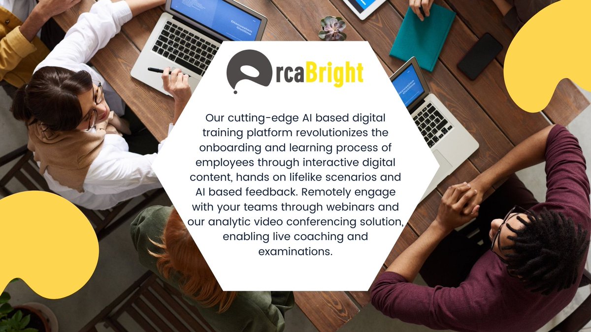 OrcaBright's tweet photo. The Key Benefits of OrcaBright-

Find out how our solutions can ease and improve the training process of your customer-facing teams.

A route to quick demo: https://t.co/iYu6CZuGXa

#training #artificialintelligence #contactcenters #managers #customerexperience #BPO #consultants https://t.co/2UnnrNaTgu