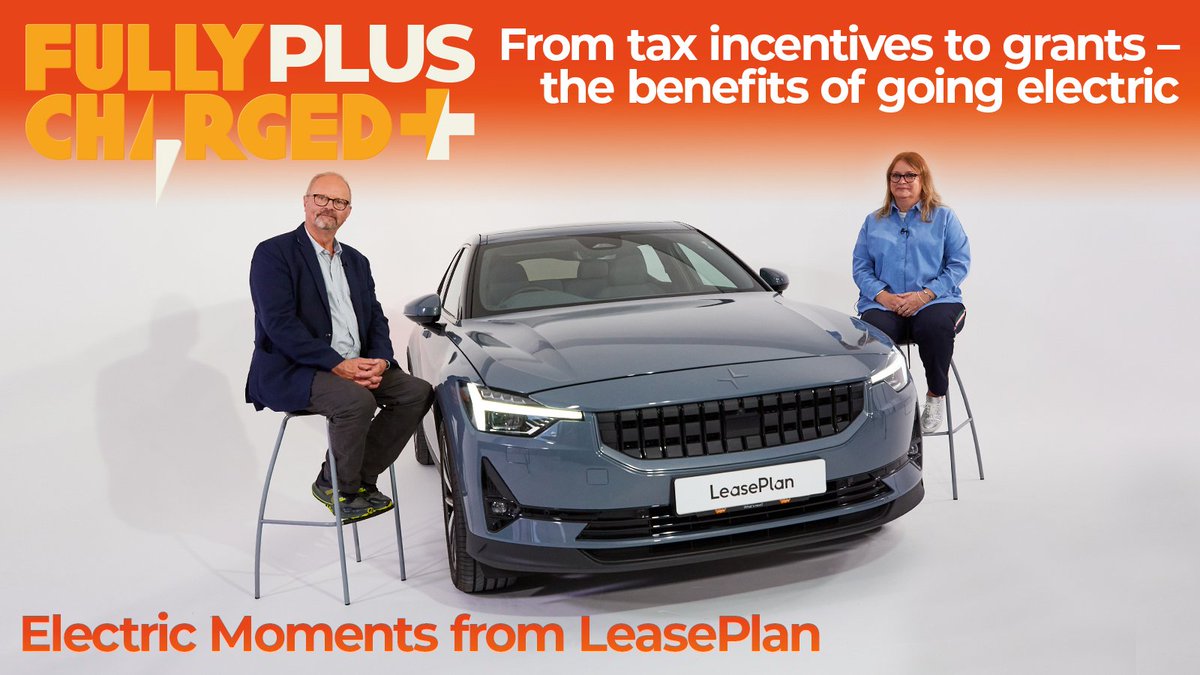 🆕 On Fully Charged PLUS

Unsure of all the benefits of going on electric?

Find out more in this new episode of the #ElectricMoments series with <a href="/LeasePlanUK/">LeasePlan UK</a> 

youtu.be/KsDarkVCNrg