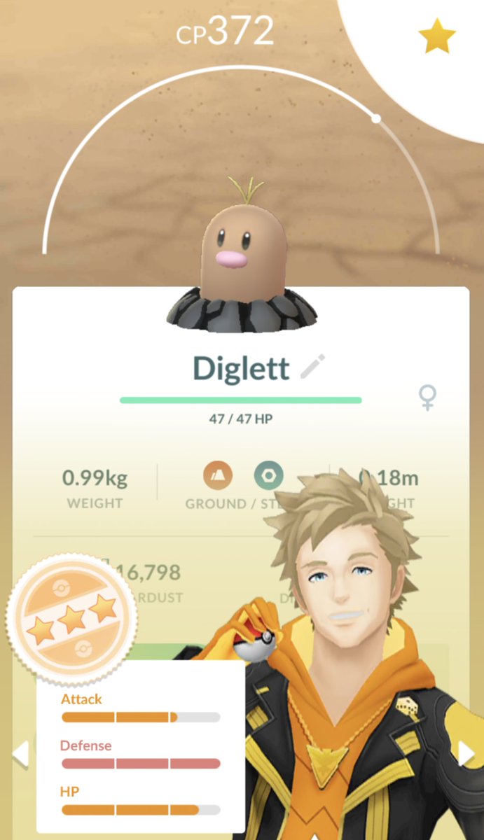 ChaseToTheFace_'s tweet photo. Alolan Diglett and Dugtrio give me all the giggles. That hair 🤣🤭
#alolanpokemon #PokemonGO https://t.co/qMf1cEFCFq