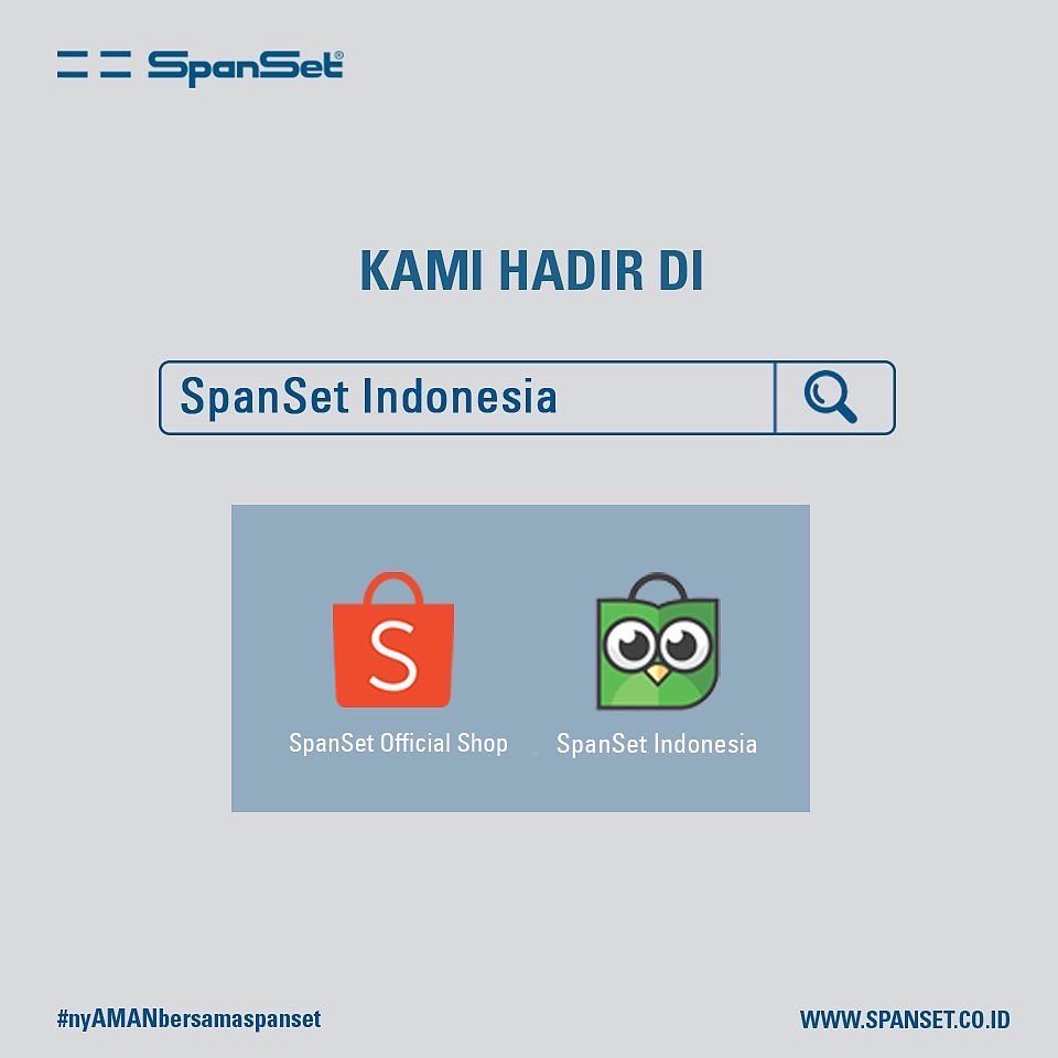spansetID's tweet image. [ JANGAN ASAL BELI, PASTIKAN DULU APA YANG ANDA BUTUHKAN ]

kurang paham atau mau tahu info lebih lanjut? hubungi kami memalui nomer diatas atau email sales@spanset.co.id
SpanSet-Certified Safety

#spanset #alatketinggian #nyAMANbersamaSpanSet #kerjadiketinggian #k3