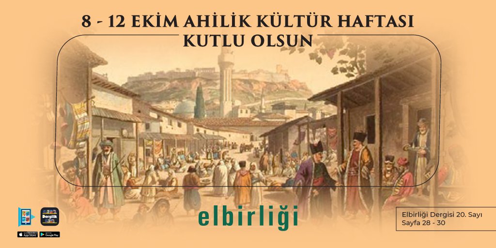 elbirligidergi's tweet photo. Ahi Evran tarafından kurulan ve günümüzde dahi eşine rastlanılmayan Ahilik Kültürü hakkında merak edilenleri sizler için sayfalarımıza taşıdık. Yazımızı aşağıdaki link üzerinden okuyabilirsiniz.

🔗https://t.co/DIgEF3soNI

#ElbirliğiDergisi #AhilikHaftası https://t.co/rQw5Tk8YIi