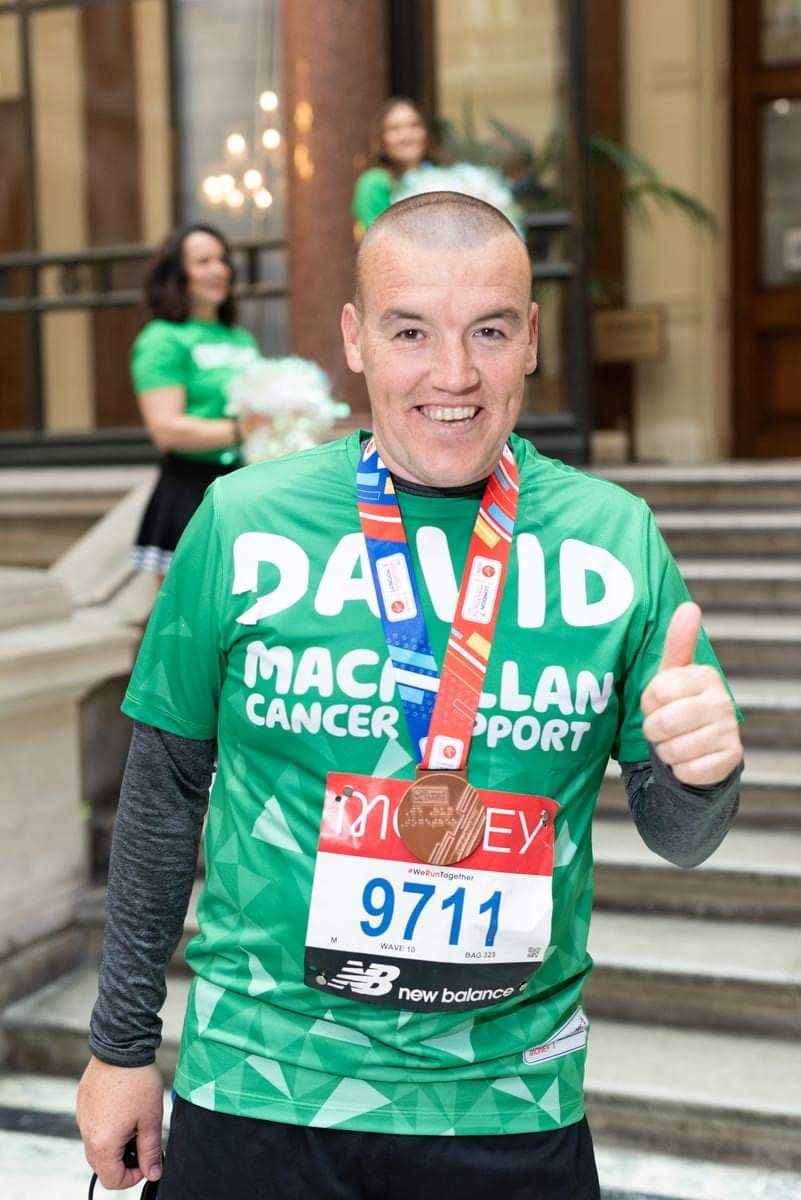 Best marathon ever @LondonMarathon @TeamMacmillan..👌💚