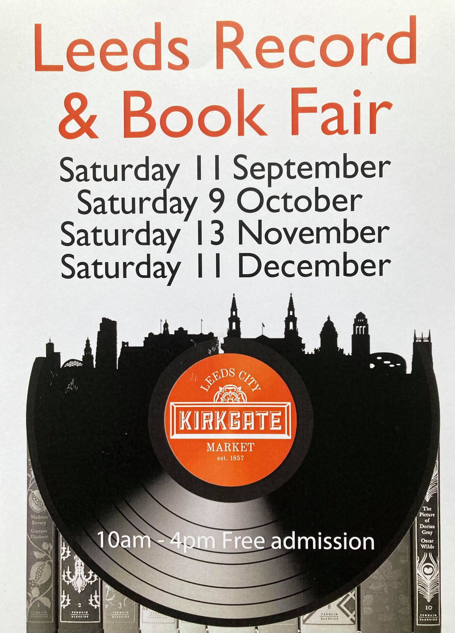 Leeds Record and Book Fair on Twitter "Tomorrow! Leeds Record & Book