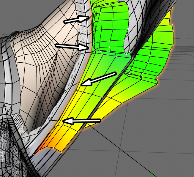 ウカツ!
袖とフリルの繋ぎ目の僅かな値の誤差から生まれるスゴイギャップだ! 