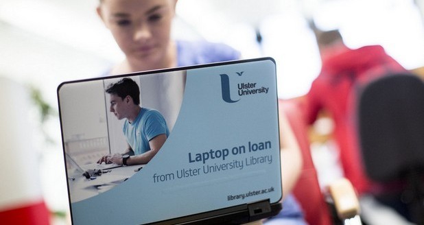 The Library laptop lending service is now available at all four campus libraries.