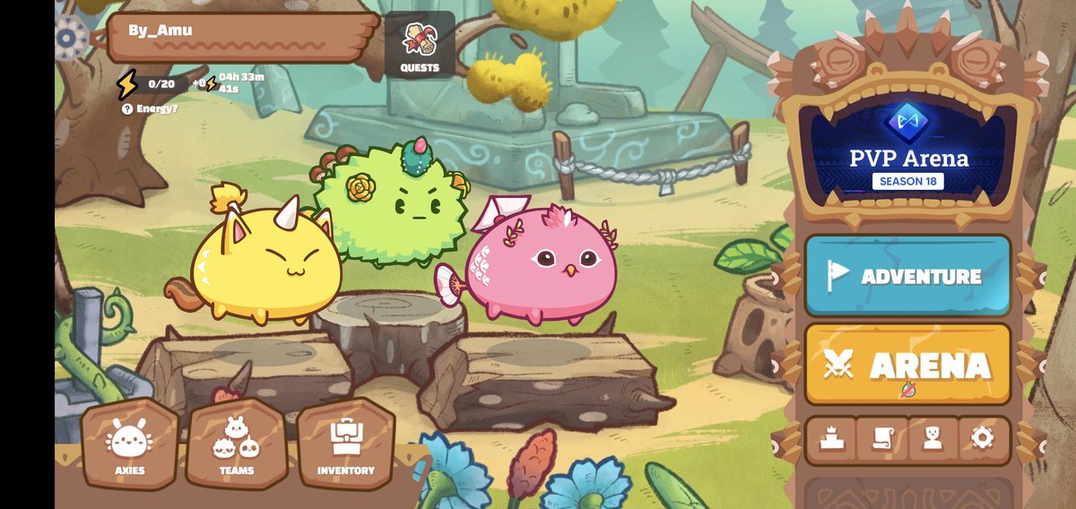 Pues nada, a partir de hoy os haré contenido también de <a href="/AxieInfinity/">Axie Infinity</a>.

NUEVA CUENTA🥰