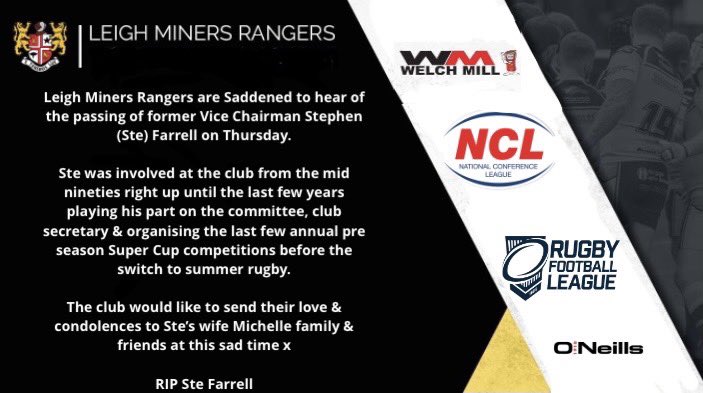 Leigh Miners Rangers RL tweet media