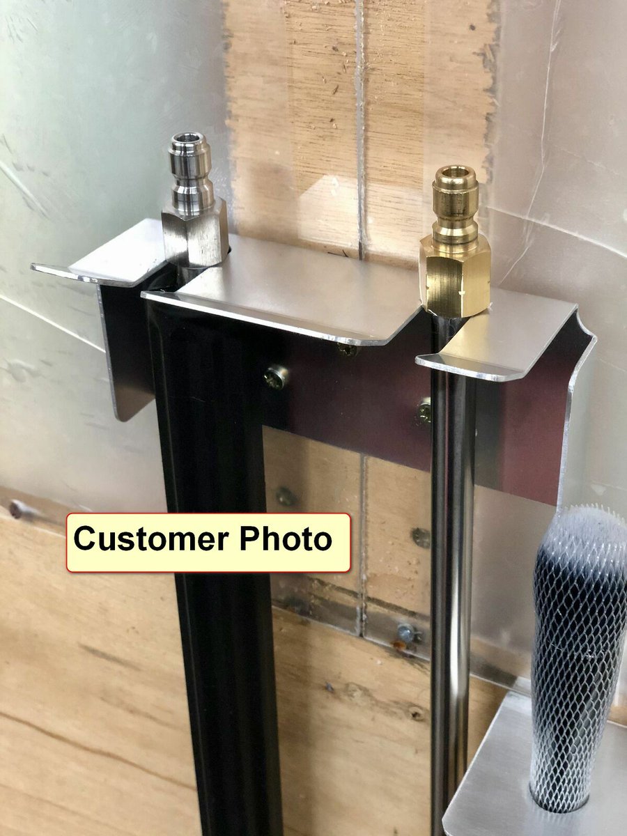 Twin Pressure Washer Lance Holder Wall Mount tuppu.net/833e4777 #Workshop #Detailing #Garage #UKmfg #GBmfg