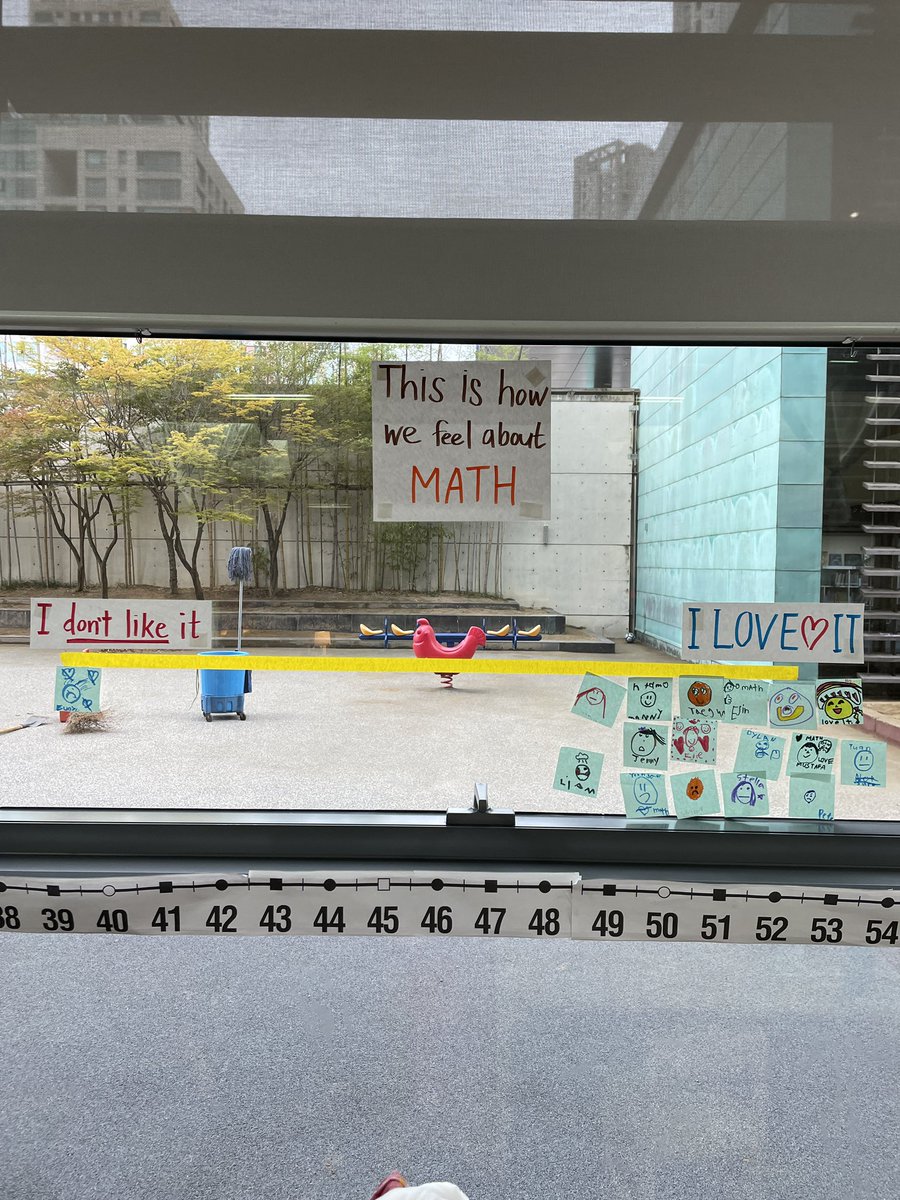 Before our math workshop, noticed and read the room, felt that I had to ask what Ss think about math- see 1st pic then after our learning engagement, Ss changed their thinking towards math- see 2nd pic #ChadwickSlowChat @Intl_Chadwick <a href="/innovative_inq/">Cindy Kaardal</a> <a href="/rozzuell/">Lyneth Rozzuell Magsalin</a>