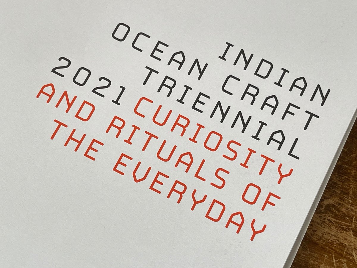 Indian Ocean Craft Triennial tweet media