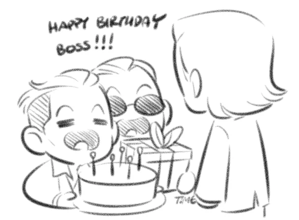 A little late but I had to doodle a quick one.
#錦山彰生誕祭2021 