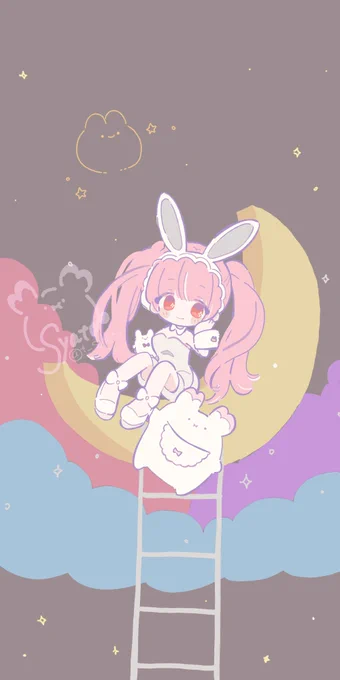 バニーちゃんとうさぷぅ。 
