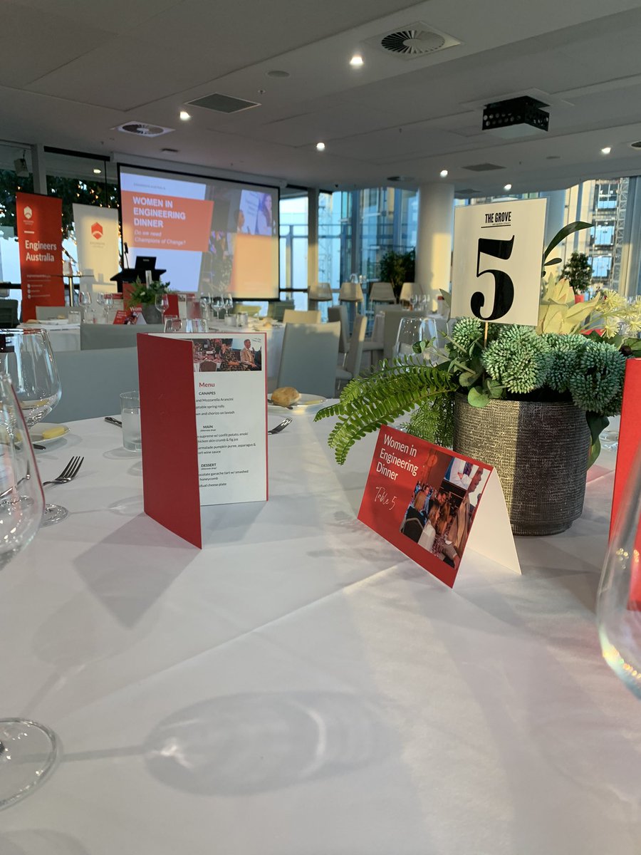 We welcomed the slight lift in restrictions in advance of tonight’s #WomenInEngineering dinner. #eaq2021